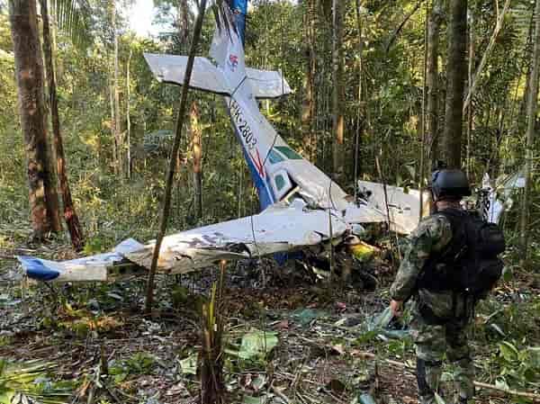 Children Missing in the Colombian Plane Crash