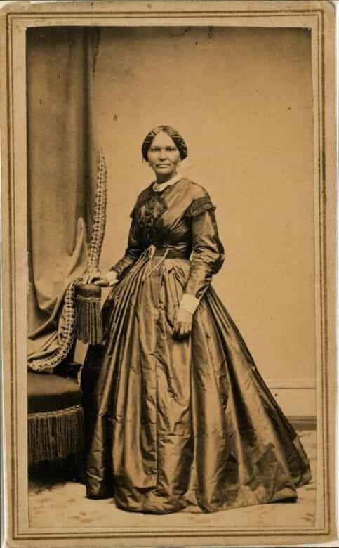 Elizabeth (Lizzy) Hobbs Keckly circa 1861.