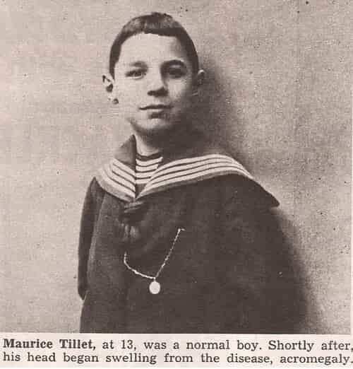 Maurice at age 13