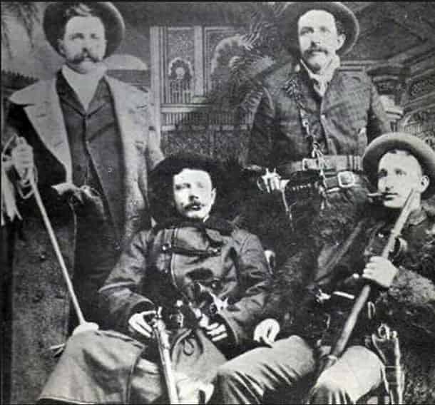 The Reno Gang. Photo courtesy of Genealogy Trails History Group