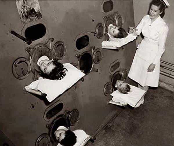 iron lung machine polio