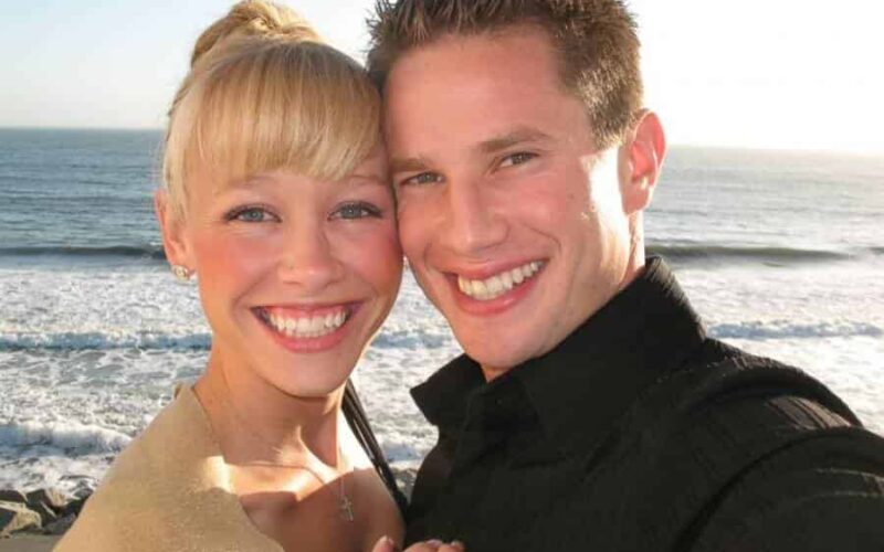 Keith Papini with his wife, Sherri Papini