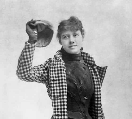 Nellie Bly, record-breaking journey, round the world trip, female journalist, investigative journalism, travel race, 1889, steamship travel, train adventure, history of journalism