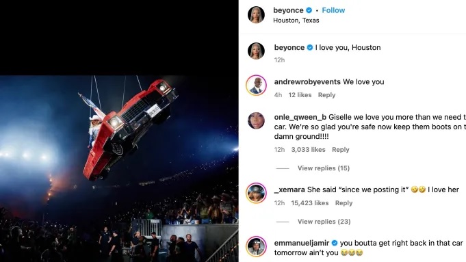 Beyoncé's Flying Car