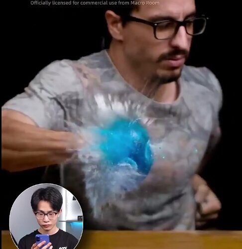 Realistic VFX process